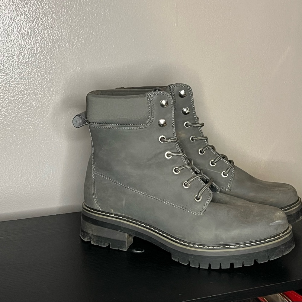 Grey justfab boots